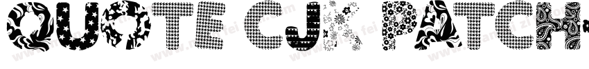 quote cjk patch字体转换